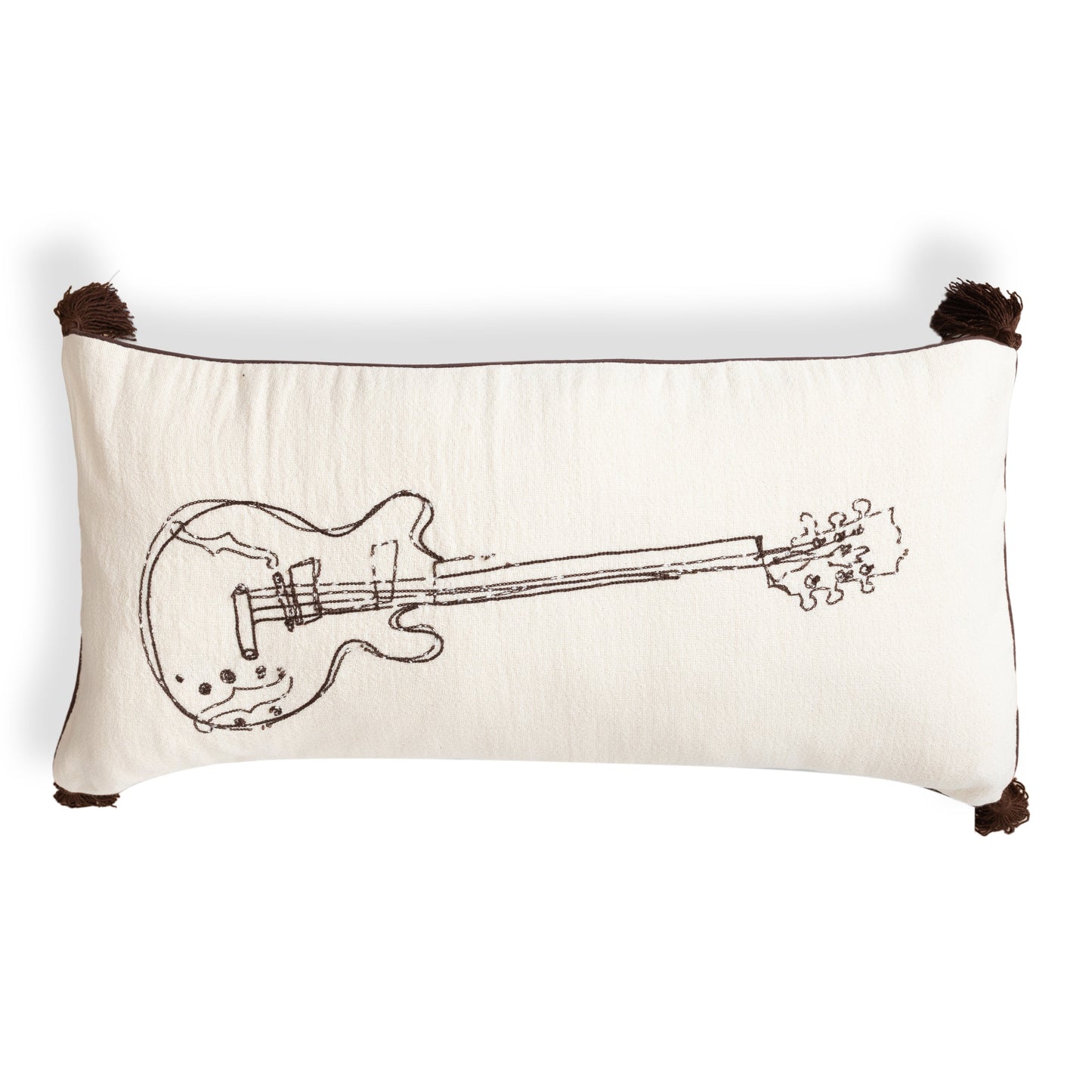 Throw Pillow Guitar