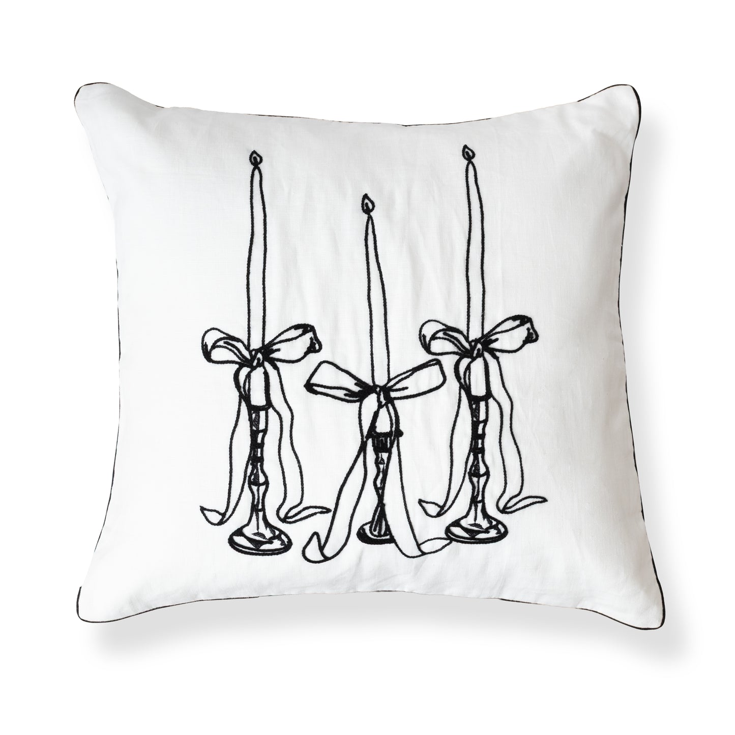 Throw Pillow Candles