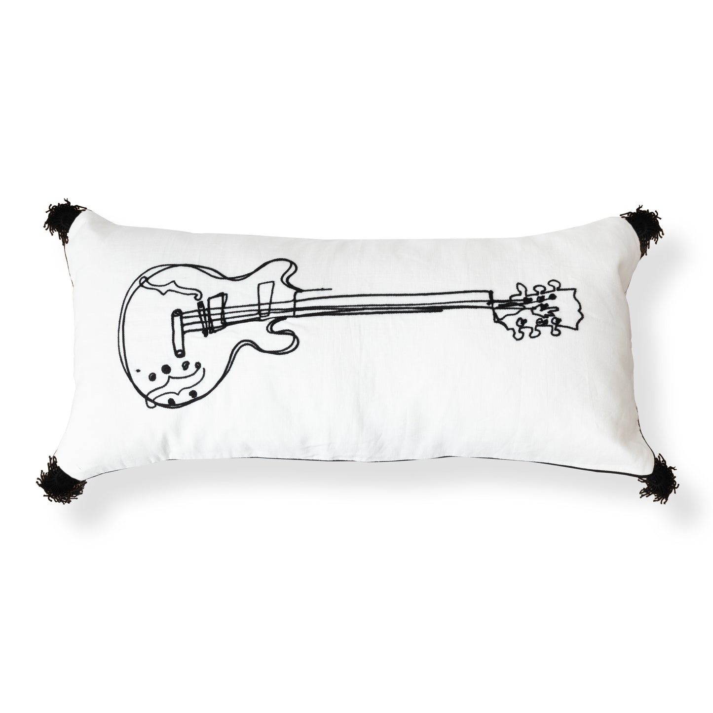 Throw Pillow Guitar